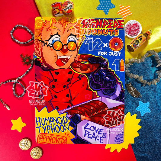 TRIGUN prints - vash the stampede