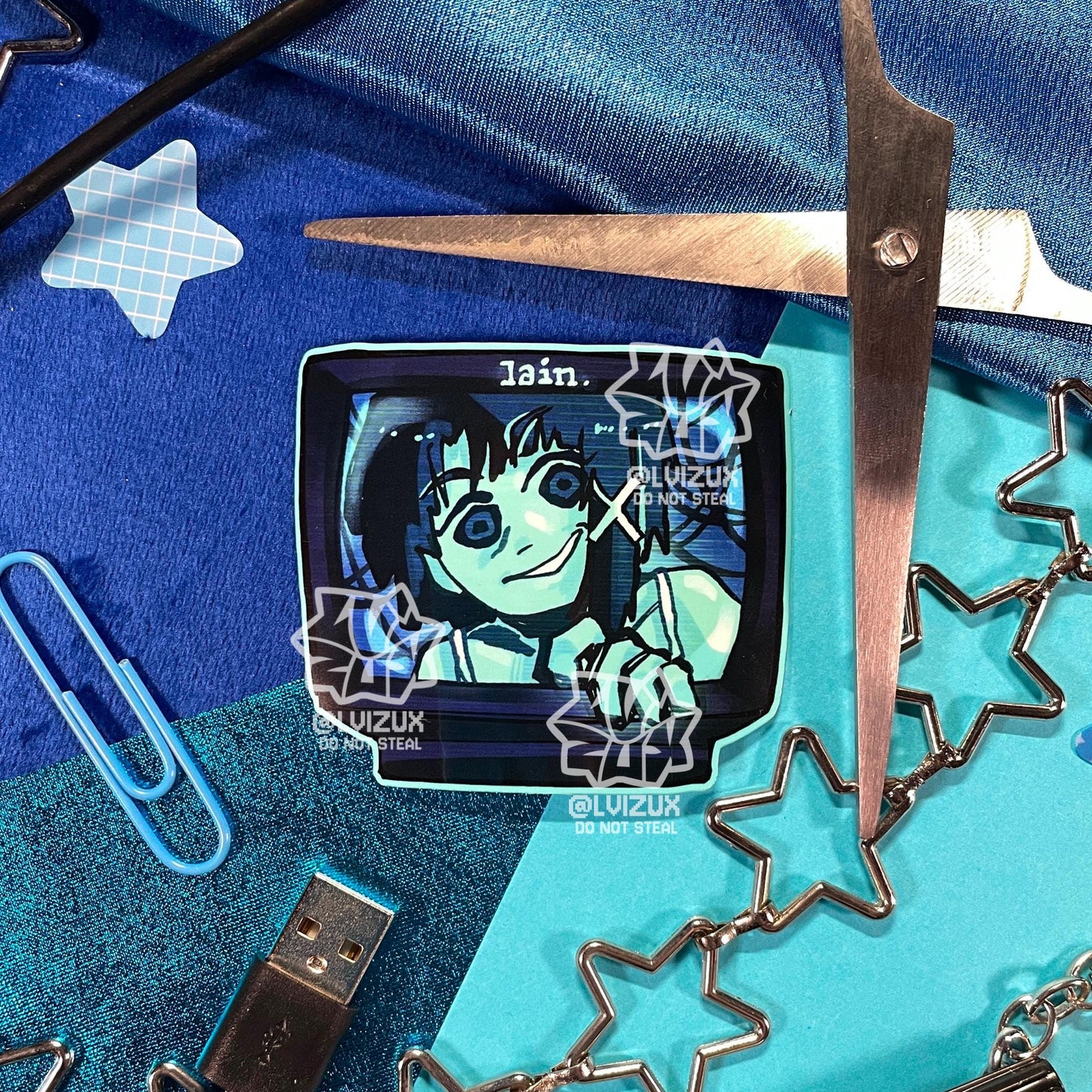 SERIAL EXPERIMENTS LAIN naklejka