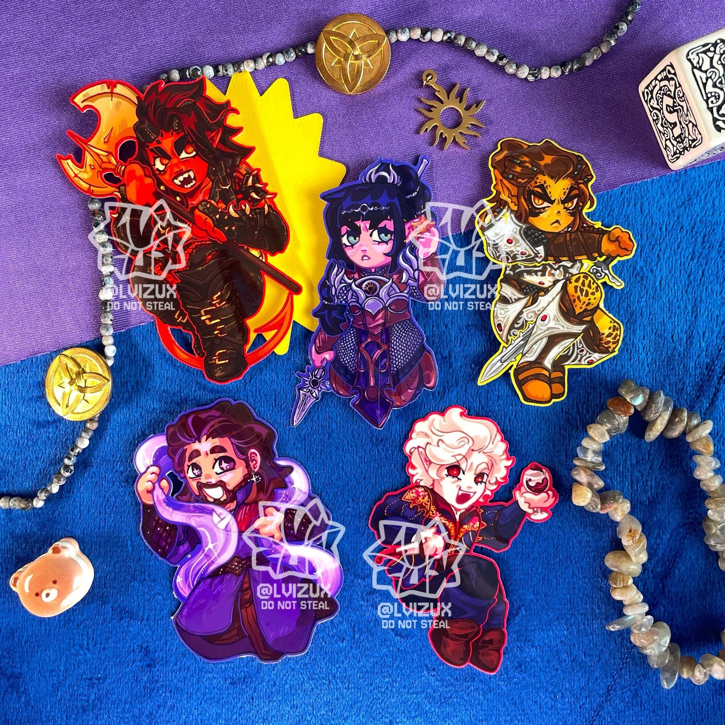 BALDUR'S GATE 3 naklejki