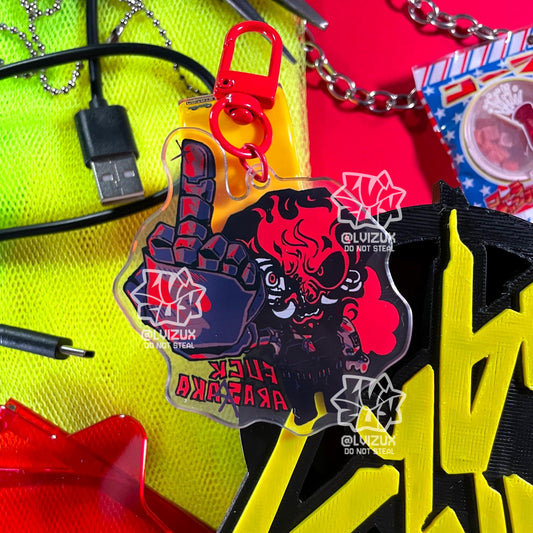 JOHNNY SILVERHAND CYBERPUNK 2077 acrylic keychain