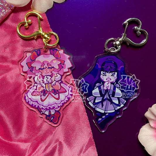 MADOKA MAGICA acrylic keychains