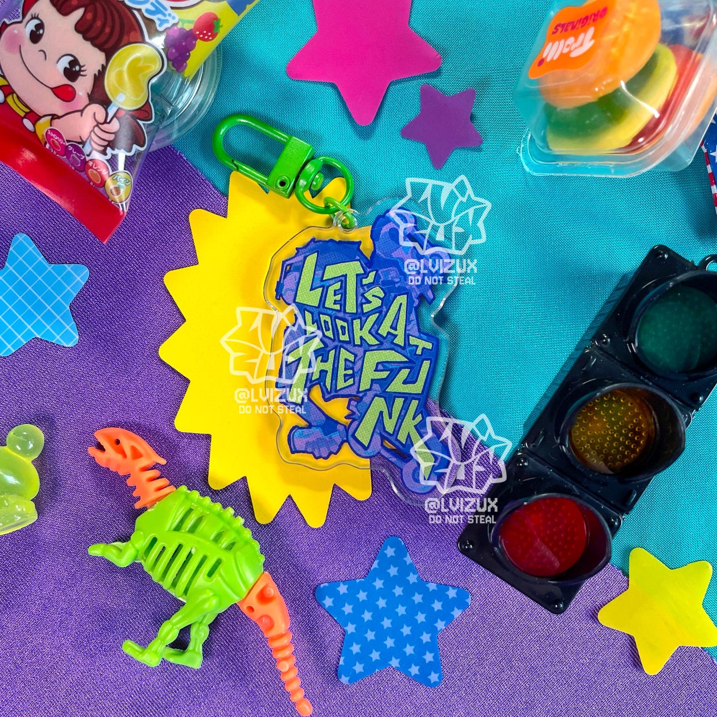 BEAT JET SET RADIO acrylic keychain