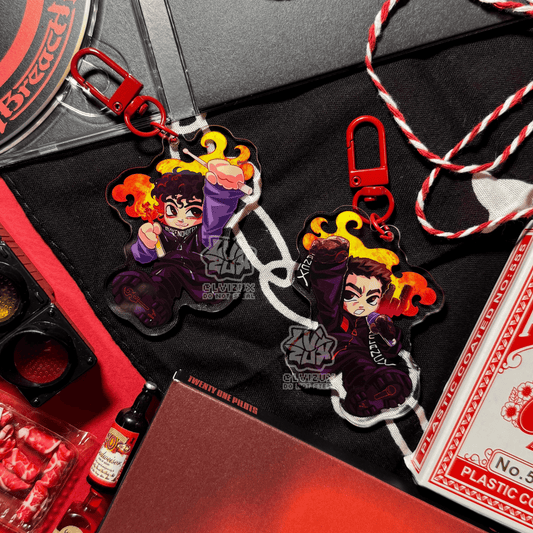 TWENTY ONE PILOTS acrylic keychains