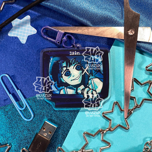 SERIAL EXPERIMENTS LAIN acrylic keychain