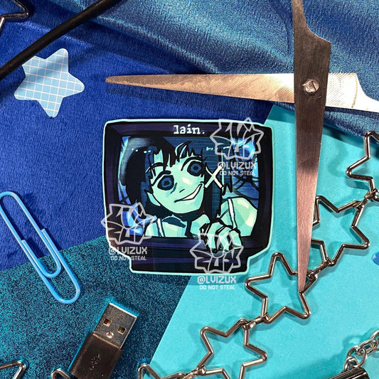 SERIAL EXPERIMENTS LAIN sticker