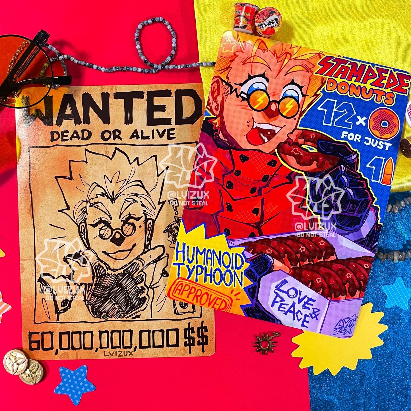 TRIGUN prints - vash the stampede