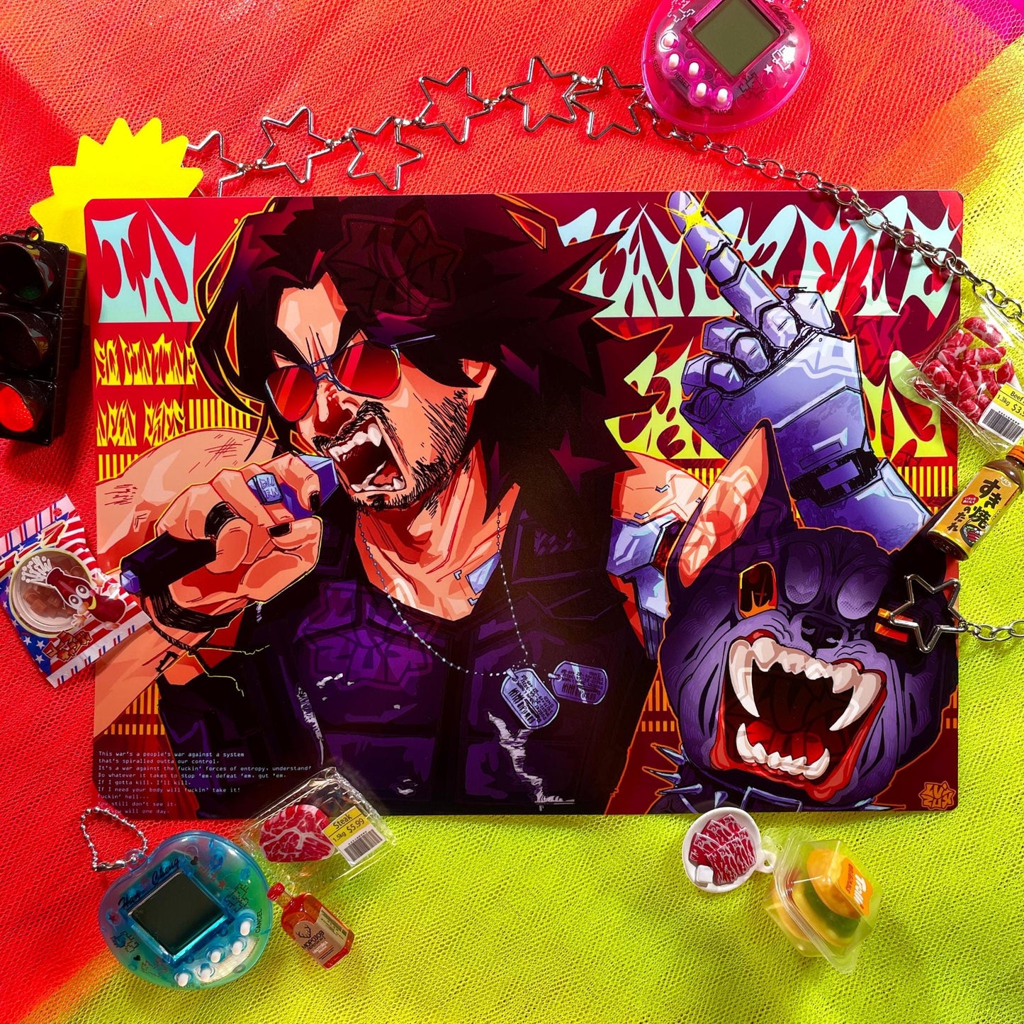 JOHNNY SILVERHAND CYBERPUNK 2077 print