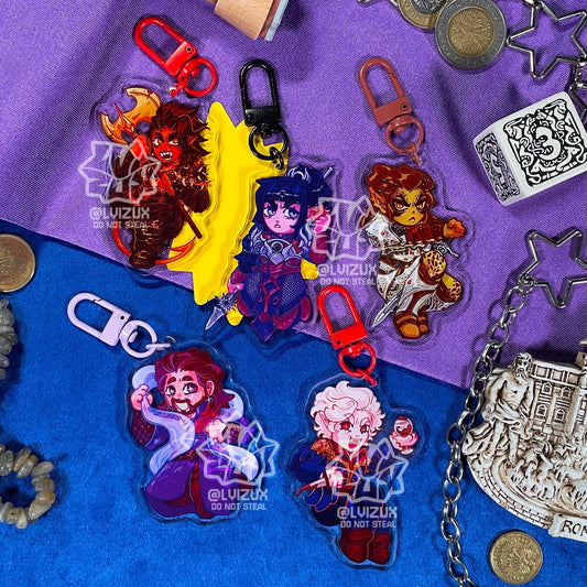 BALDUR'S GATE 3 acrylic keychains
