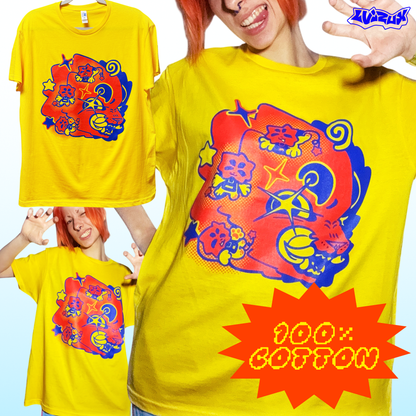 RAR FEVER screen printed t-shirts