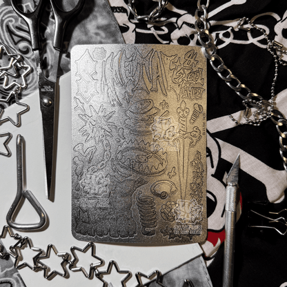 METAL N' STEEL sticker sheet