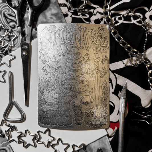 METAL N' STEEL sticker sheet