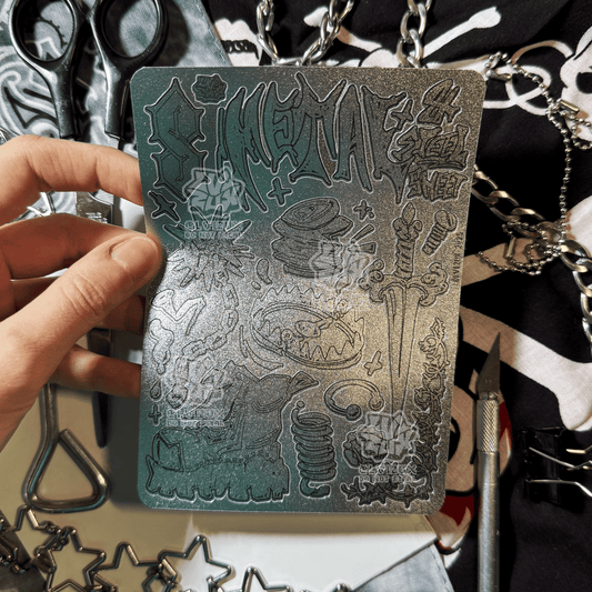 METAL N' STEEL sticker sheet