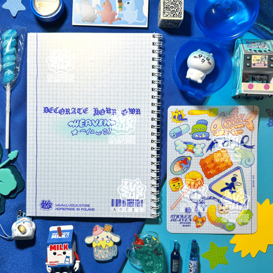 STICKER HEAVEN sticker book and sheet