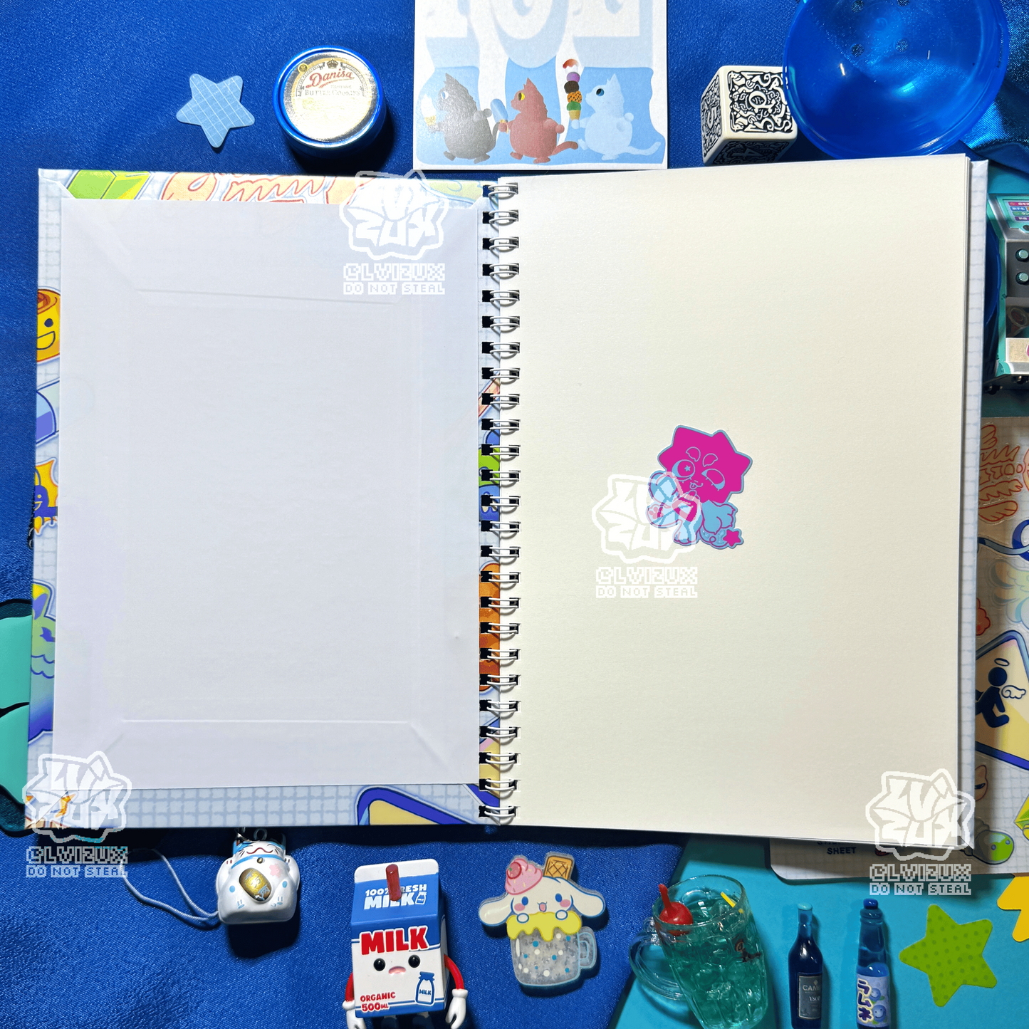 STICKER HEAVEN sticker book and sheet